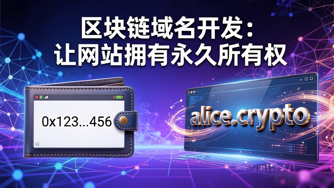Web2域名中心化续费涨价冻结风险_去中心化域名智能合约私钥掌控_区块链域名开发