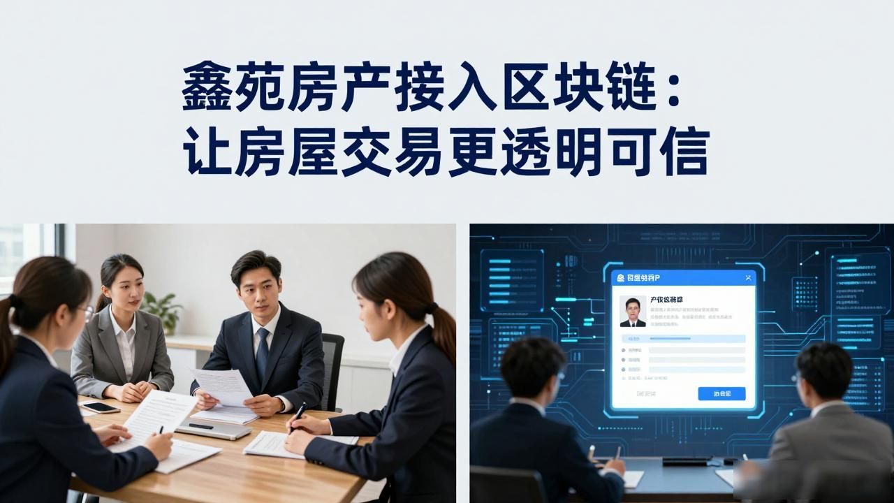 房地产区块链应用_鑫苑区块链房产交易_区块链 鑫苑