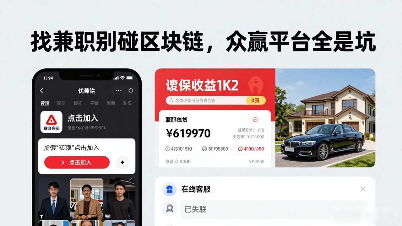 众赢兼职区块链_众赢兼职骗局_区块链兼职诈骗