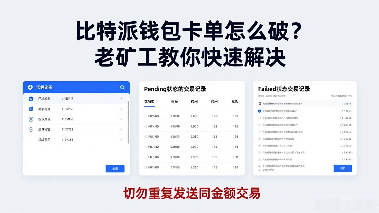 比特派钱包卡单原因_Gas费过低交易处理_比特派钱包卡单