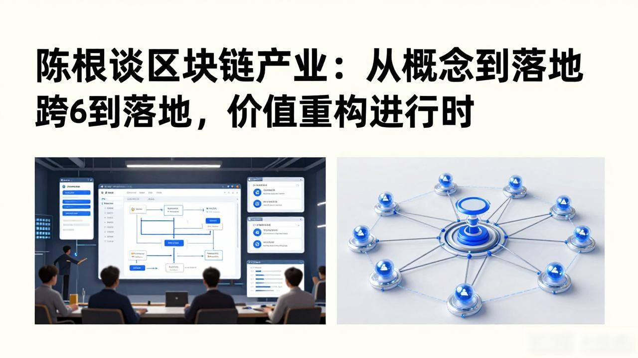 陈根区块链产业_区块链产业落地应用_联盟链公链之争