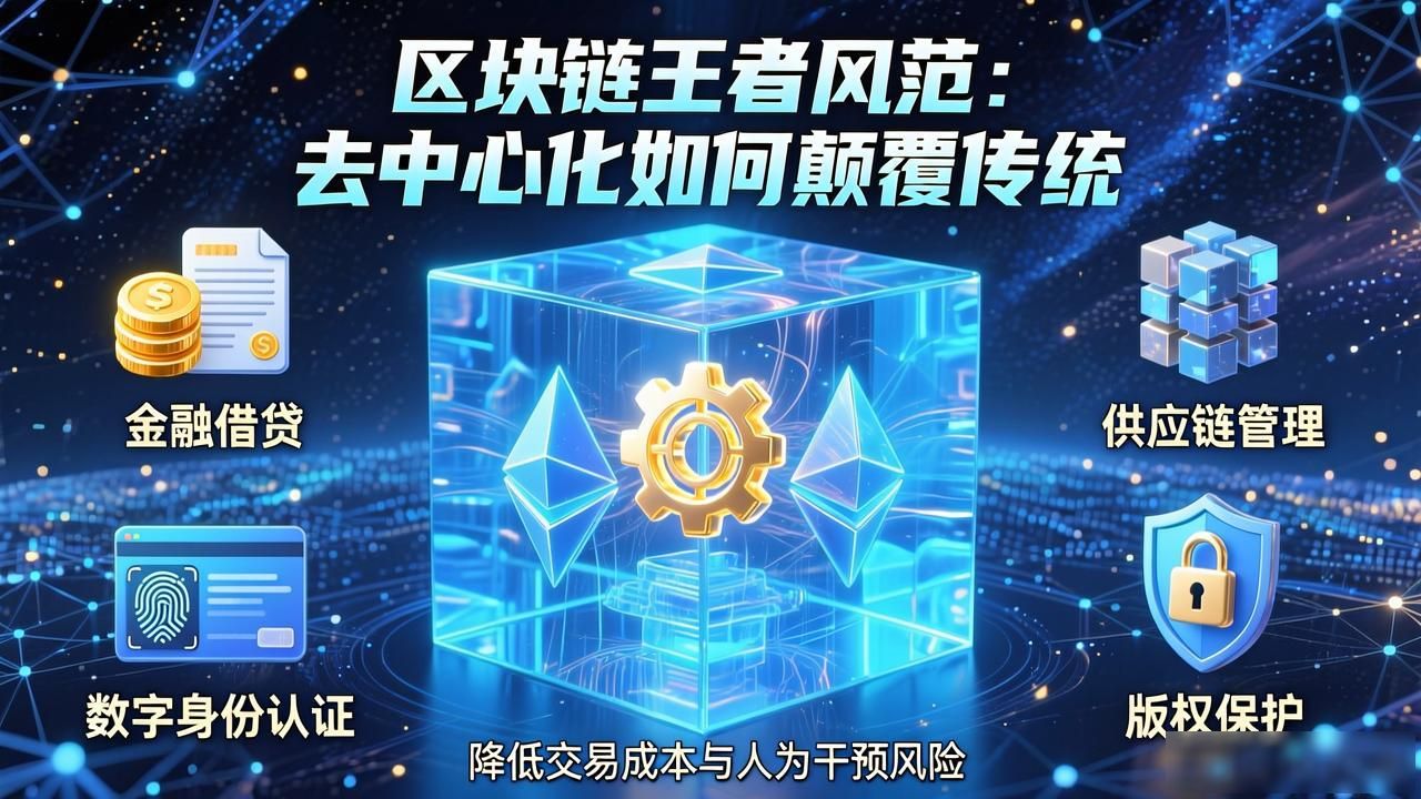 区块链去中心化的特质_区块链对信任理解的改变_区块链王者风范