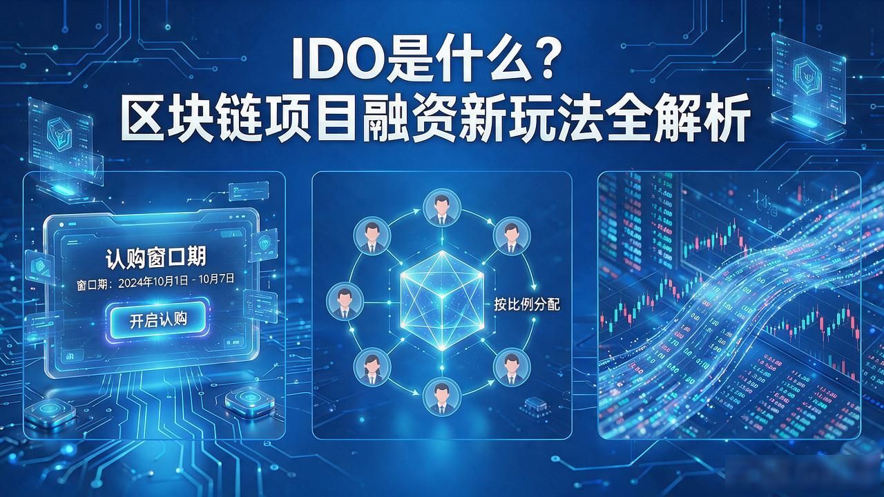 区块链领域IDO代币发行方式介绍_ido区块链简介_DeFi生态中IDO运作机制解析