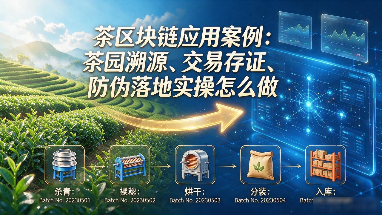 茶区块链_茶叶生产数据上链_茶区块链溯源系统